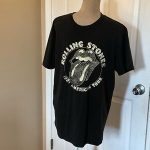 Rolling Stones Black Graphic T-Shirt
